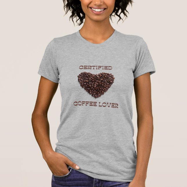 T-shirt Louveur De Café Et Lifeline De Café (Devant)