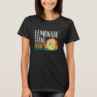 T-shirt Louveur de jus de glace citron Retro Refresh Lemon