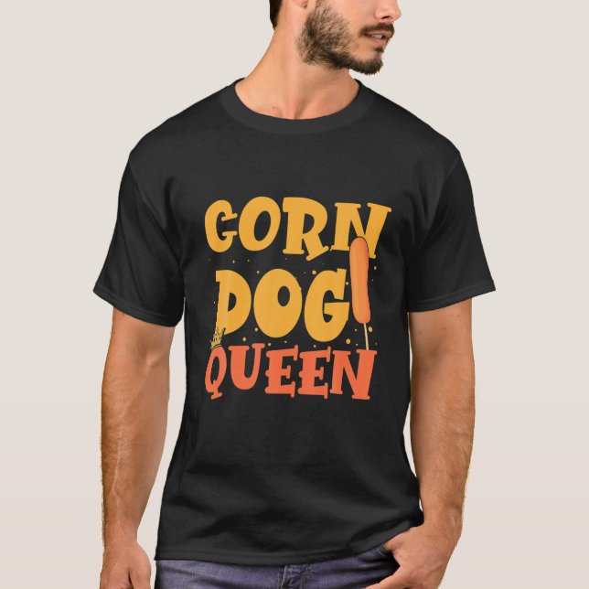 T-shirt Louveur de saucisses | Amateur de nourriture | Pie (Devant)