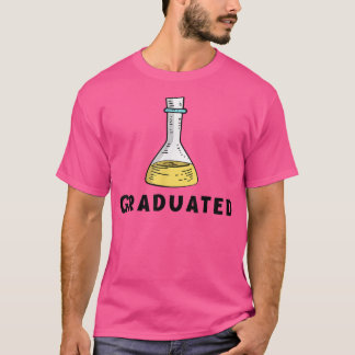 T-shirt Louveur scientifique diplômé en fiole 898