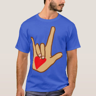 T-shirt Love American Sign Language Main