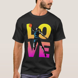 T-shirt Love Basketball N
