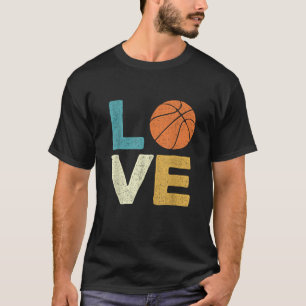 T-shirt Love Basketball Player Coach Point Guard Ball Shoo