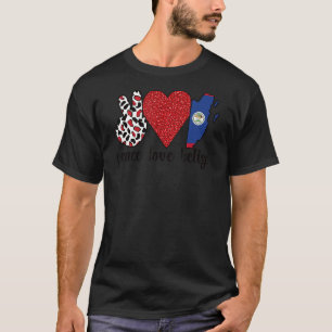 T-shirt Love Belize Fière Belizean Drapeau Bélizienne Raci