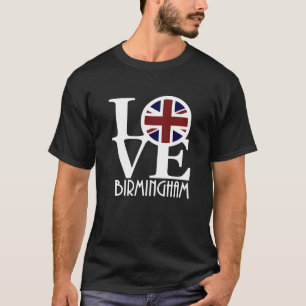 T-shirt LOVE Birmingham Angleterre