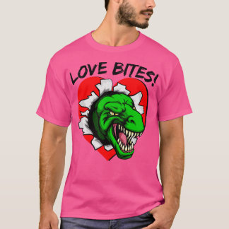 T-shirt Love Bites TRex