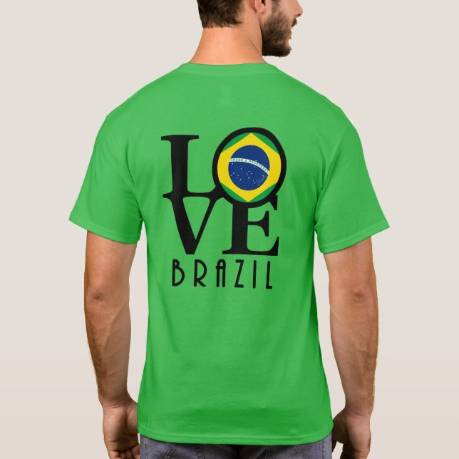 T-shirt LOVE Brazil (retour) (Dos)