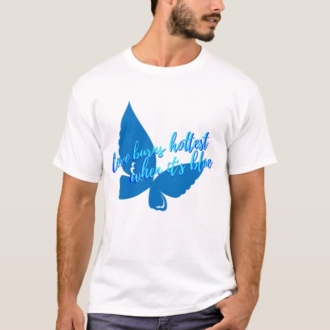 T-shirt Love burns  (Devant)