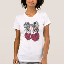 T-shirt Love cerise beaucoup de fruit drôle