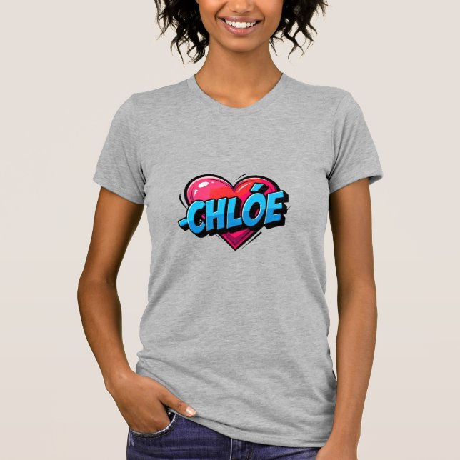 T-shirt Love Chloe (Devant)