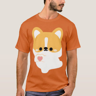 T-shirt Love Corgi friend