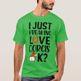 T-shirt Love Corgis 1
