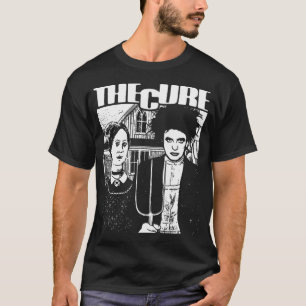 T-shirt Love Cure Band Rock Music Art