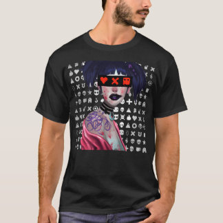 T-shirt Love Death Robots Style fille