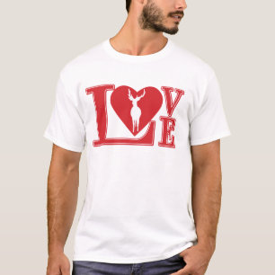 T-shirt Love Deer