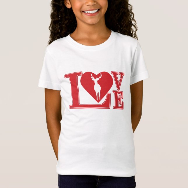 T-Shirt Love Deer (Devant)