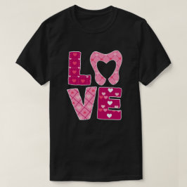 T-shirt LOVE Dentistesse de coeur dentaire Dentiste Saint