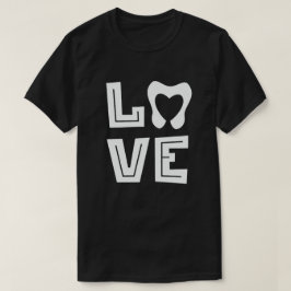 T-shirt LOVE Dentistesse de coeur dentaire Dentiste Saint
