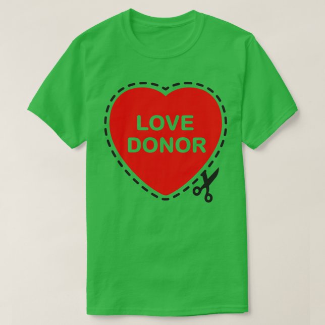 T-shirt Love Donor (Design devant)