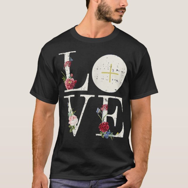 T-shirt Love Eucharist First Holy Communion Christian Cath (Devant)