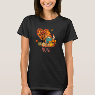 T-shirt Love Fall Gnomes Noni Halloween Pumpki Grand-mère