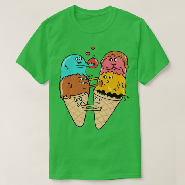 T-shirt Love Foods (Design devant)