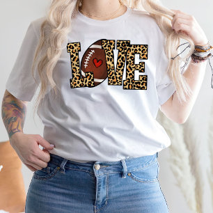 T-shirt Love FootBall Chemise, Drôle