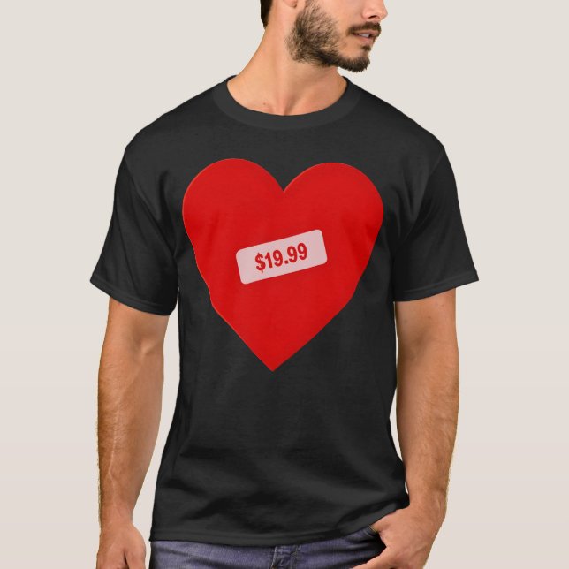 T-shirt Love for Sale gift (Devant)
