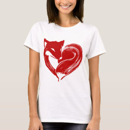 T-shirt Love Foxes Shirt