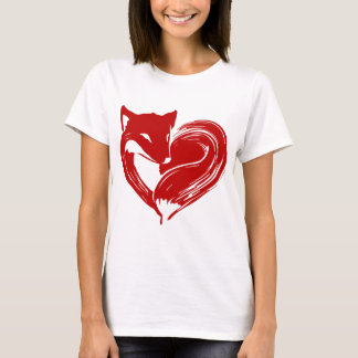 T-shirt Love Foxes Shirt