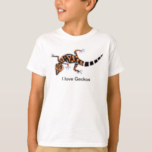 T-shirt love GECKOS -Amoureux des animaux - Faune - Garçon