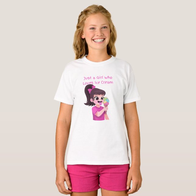 T-shirt Love glace (Devant entier)