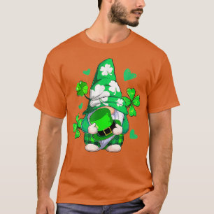 T-shirt Love Gnomes Shamrock irlandais St Patrick's Day Fo