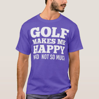 T-shirt Love Golf Vent pas tellement drôle