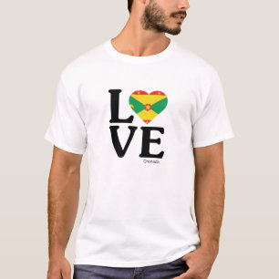 T-shirt Love Grenada