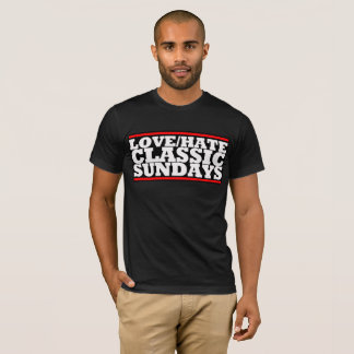 T-shirt LOVE/HATE CLASSIC SUNDAYS Logo Tee