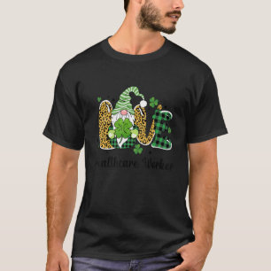 T-shirt Love Heart Stethoscope Travailleur en santé Funny 