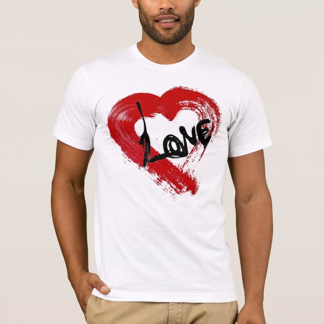 T-shirt Love Hearts (Devant)
