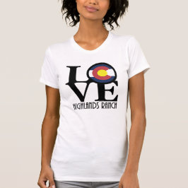 T-shirt LOVE Highlands Ranch Colorado