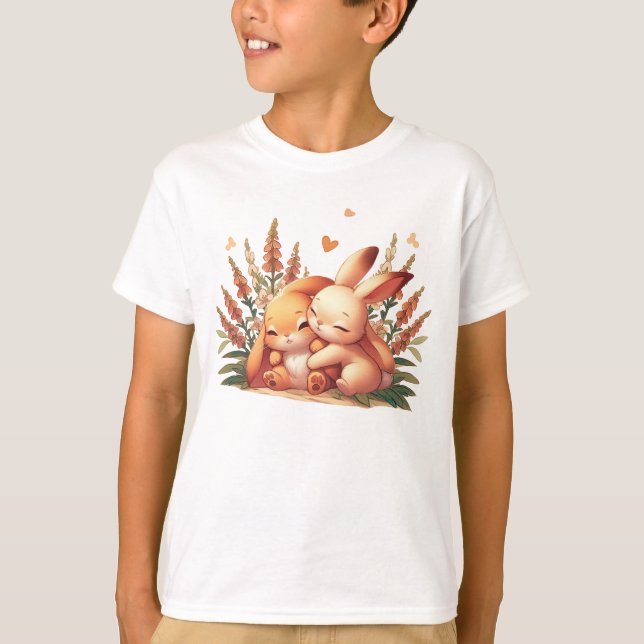 T-shirt Love Hug (Devant)