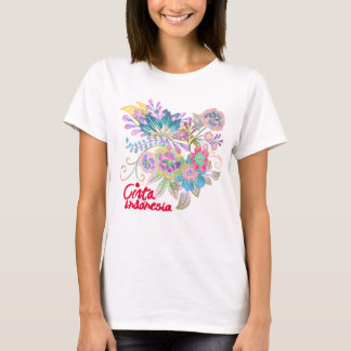 T-shirt Love Indonesia
