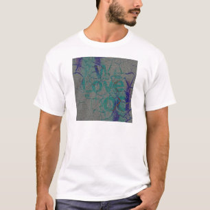 T-shirt Love Inspirational Text Art Design