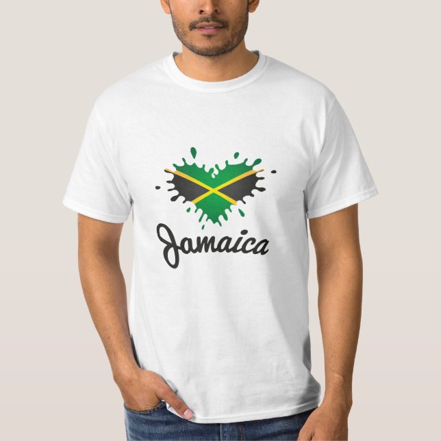 T-shirt Love Jamaica (Devant)