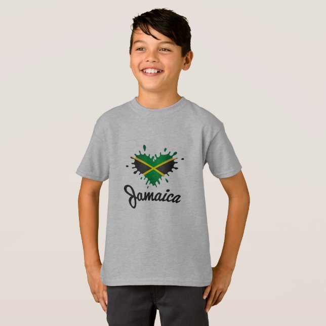 T-shirt Love Jamaica (Devant entier)