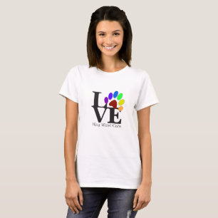T-shirt LOVE Key West Cats