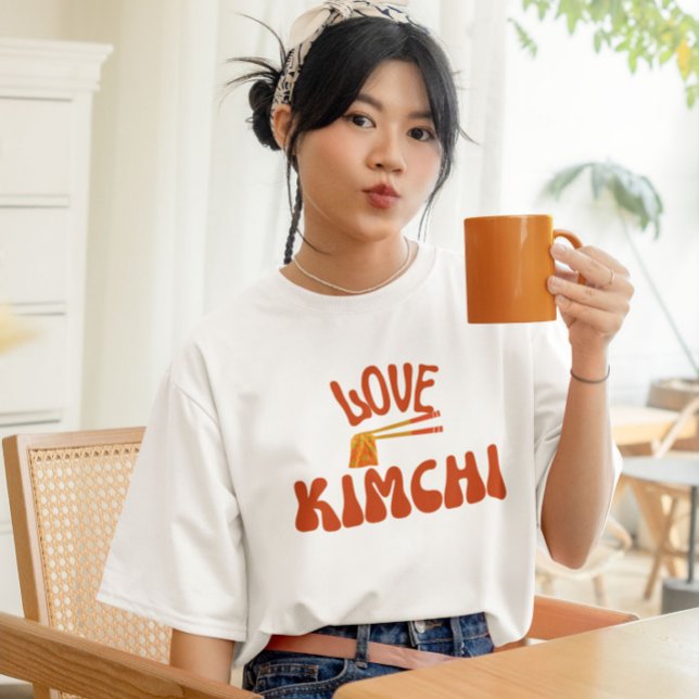 T-shirt Love Kimchi (Créateur téléchargé)