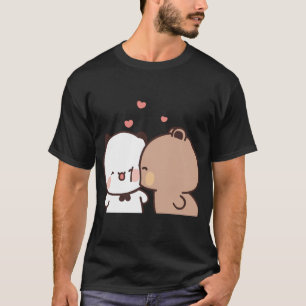 T-shirt Love Kiss De Dudu Bear À Bubu Pandaâ  les électro