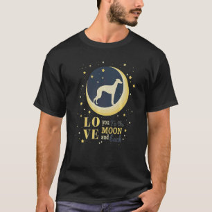 T-shirt Love Lebrel Español Chien Italien Greyhound Au M