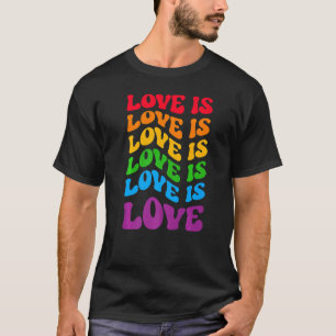 T-shirt Love Lgbtq Pride Rainbow Graphic Parade Mars Fest