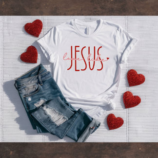 T-shirt Love Like Jesus Christian Valentine's Tee